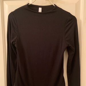 mendocino long sleeve black bodysuit! 💖